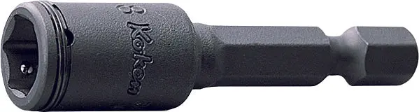 1/4 Hex Dr. Nut Setter 12mm Nut Grip Length 50mm