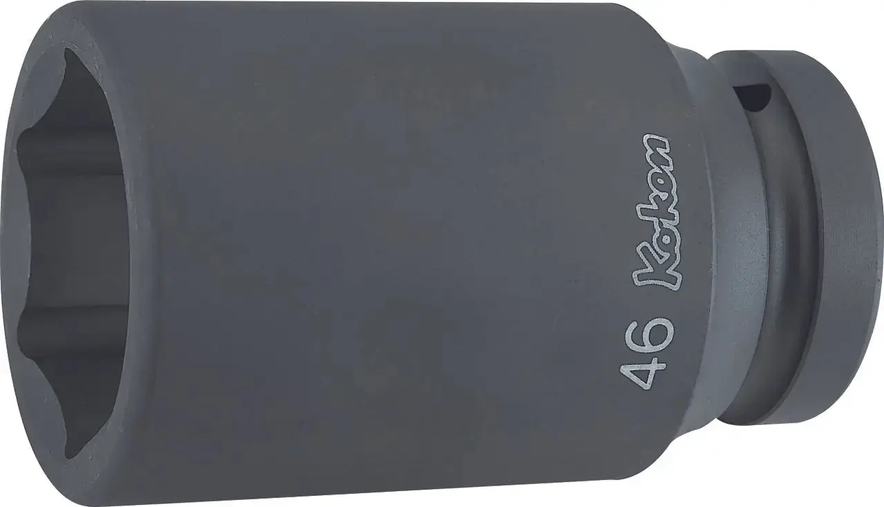 1" Sq. Dr. Deep 6-Point Thin Wall Impact Socket in 80mm