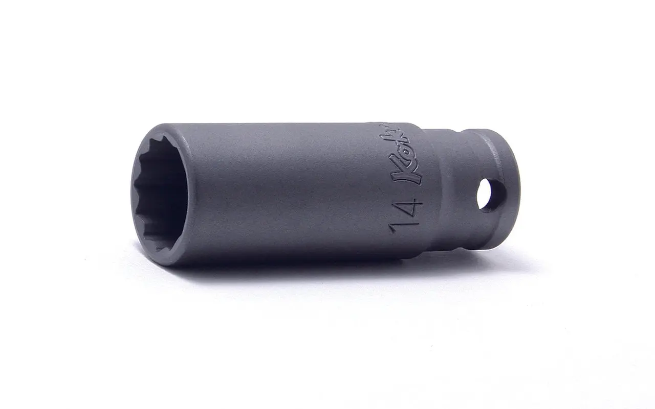 3/8 Sq. Dr. Socket 10mm 12 point Length 55mm