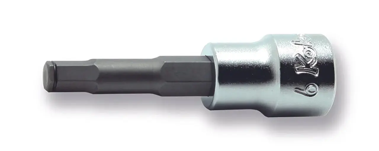 3/8 Sq. Dr. Bit Socket  3mm Grip Ring Length 100mm