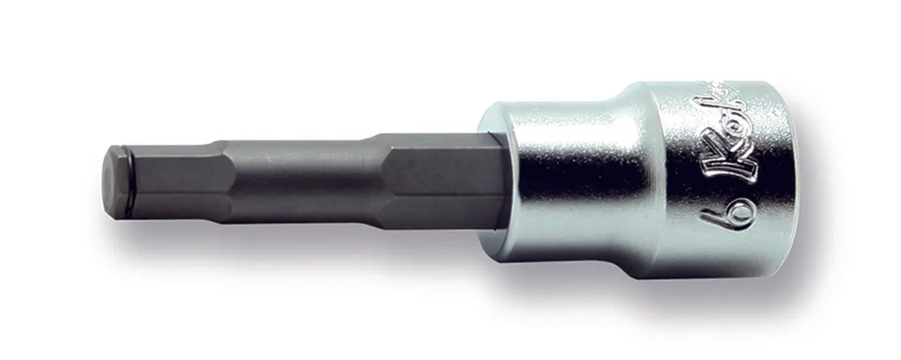 3/8 Sq. Dr. Bit Socket 6mm Grip Ring Length 62mm