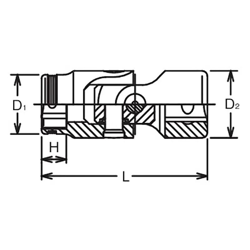 3/8 Sq. Dr. Universal NUT GRIP® Socket - 11mm - Image 2