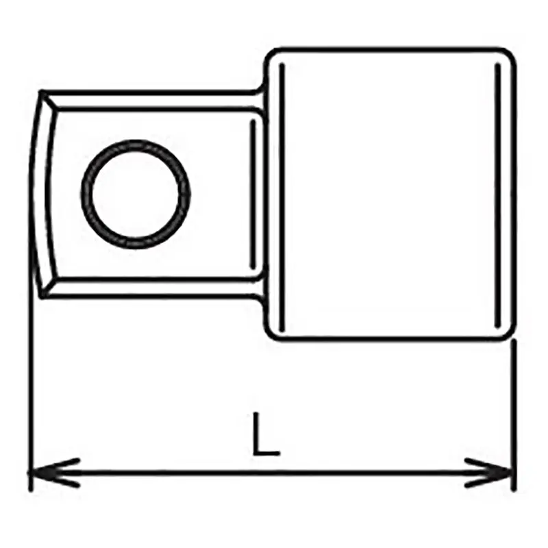 3/4 Sq. Dr. Adaptor 1 Square Length 60mm - Image 2