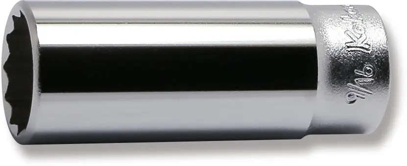 1/4 Sq. Dr. Socket  9/16 12 point Length 50mm