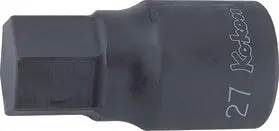 1 Sq. Dr. Bit Socket 27mm Hex Length 80mm