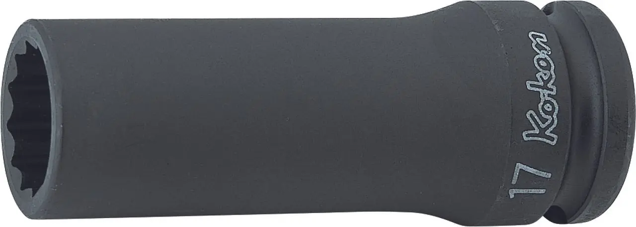 1/2 Sq. Dr. Socket 15mm 12 point Length 80mm