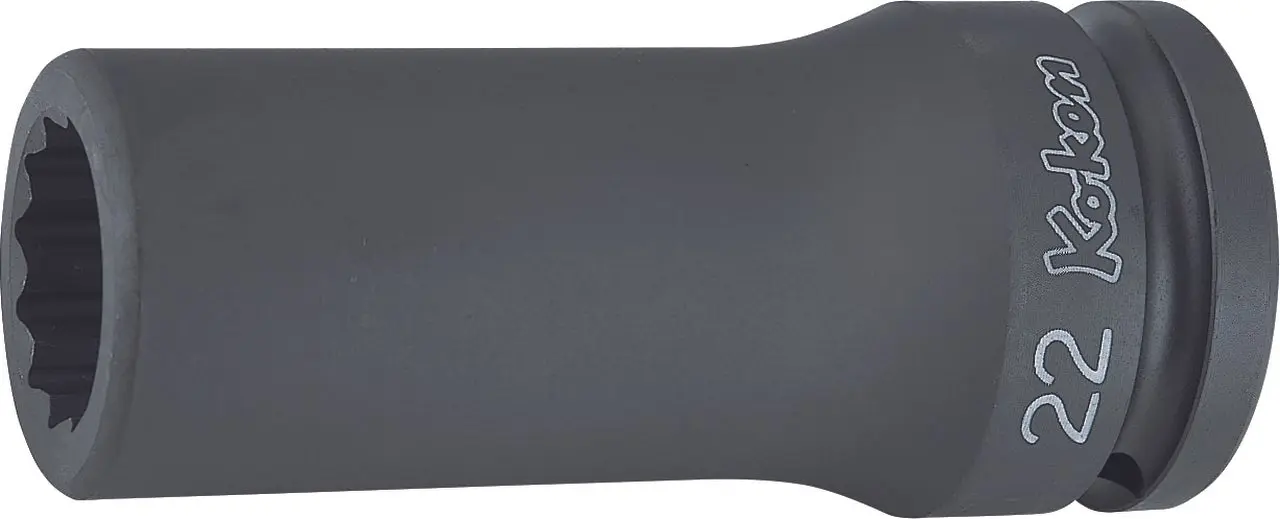 3/4 Sq. Dr. Socket 23mm 12 point Length 100mm