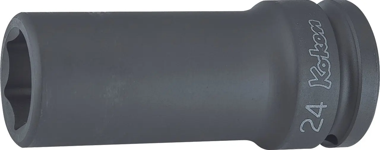 3/4 Sq. Dr. Socket  1 6 point Length 100mm Thin walled