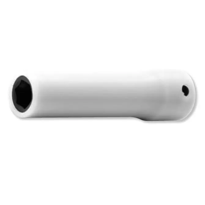3/8 Sq. Dr. Socket with Plastic Protector 8mm 6 point Length 80mm Turnable POM cover