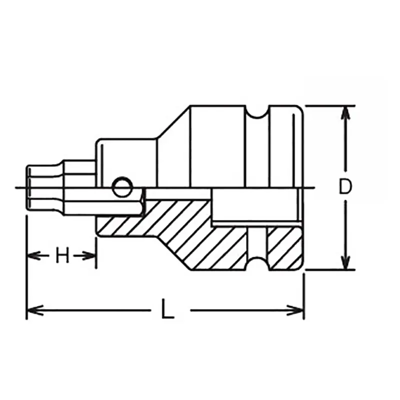 1 Sq. Dr. Bit Socket 18mm Hex Length 92mm - Image 2