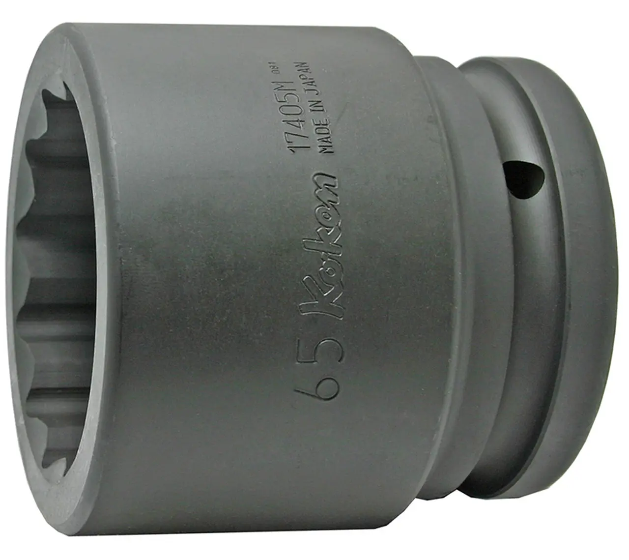 1.1/2 Sq. Dr. Socket 65mm 12 point Length 95mm