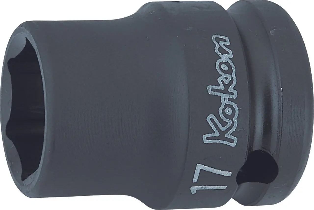 1/2 Sq. Dr. Socket 9mm 6 point Length 38mm Thin walled