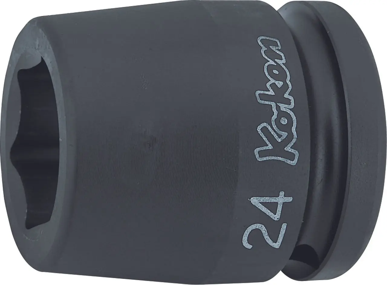 3/4 Sq. Dr. Socket 22mm 6 point Length 50mm