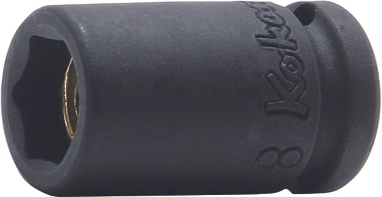 1/4 Sq. Dr. Socket  11mm 6 point Length 23mm Magnet