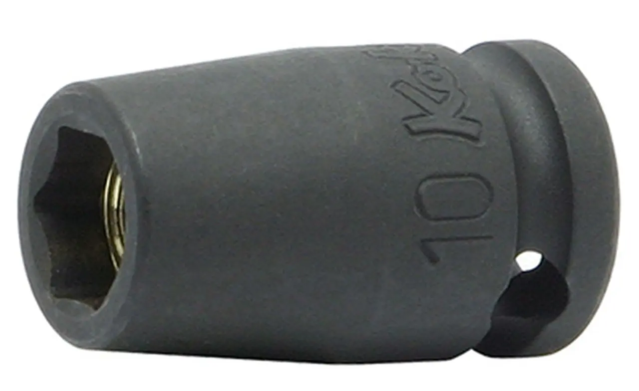 3/8 Sq. Dr. Socket  6mm 6 point Length 32mm Magnet