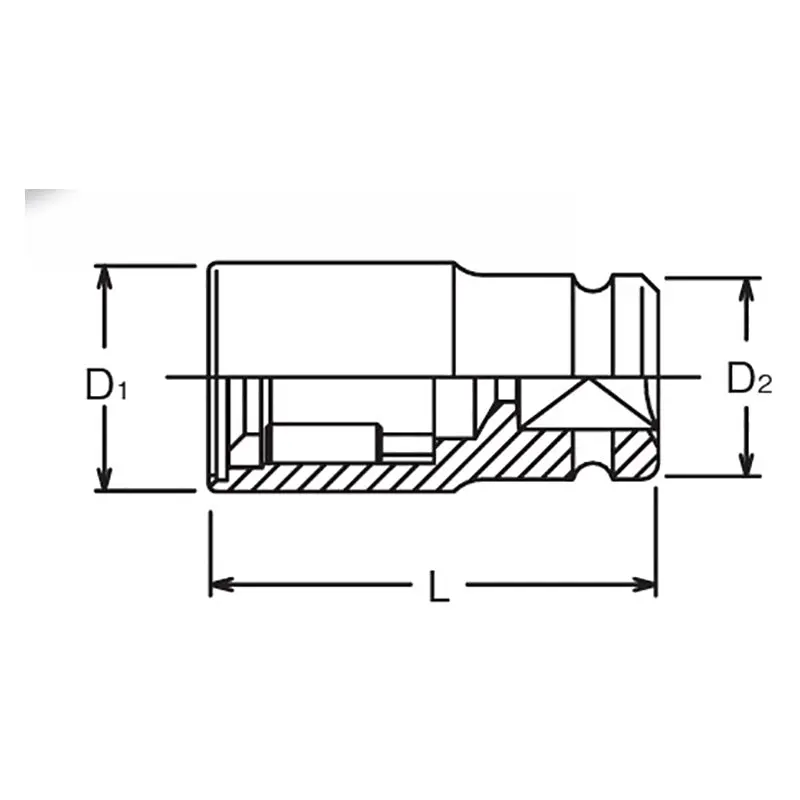 1/2 Sq. Dr. Stud Puller  10mm  70mm - Image 2