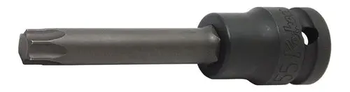 1/2 Sq. Dr. Bit Socket TORX® T60 Length 100mm