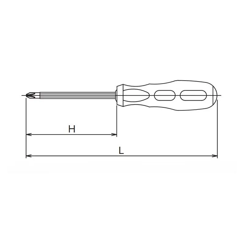 Interchangeable Screwdriver  PH2 x 6mm  Length 310mm - Image 2