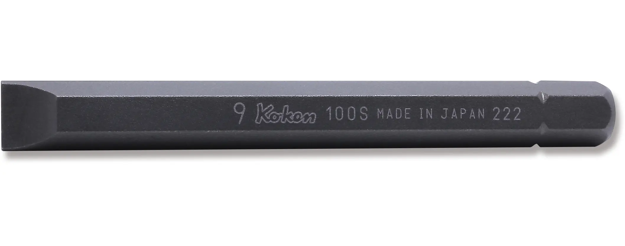 5/16 Hex Dr. Bit Slotted 1.6 x 10  Length 80mm