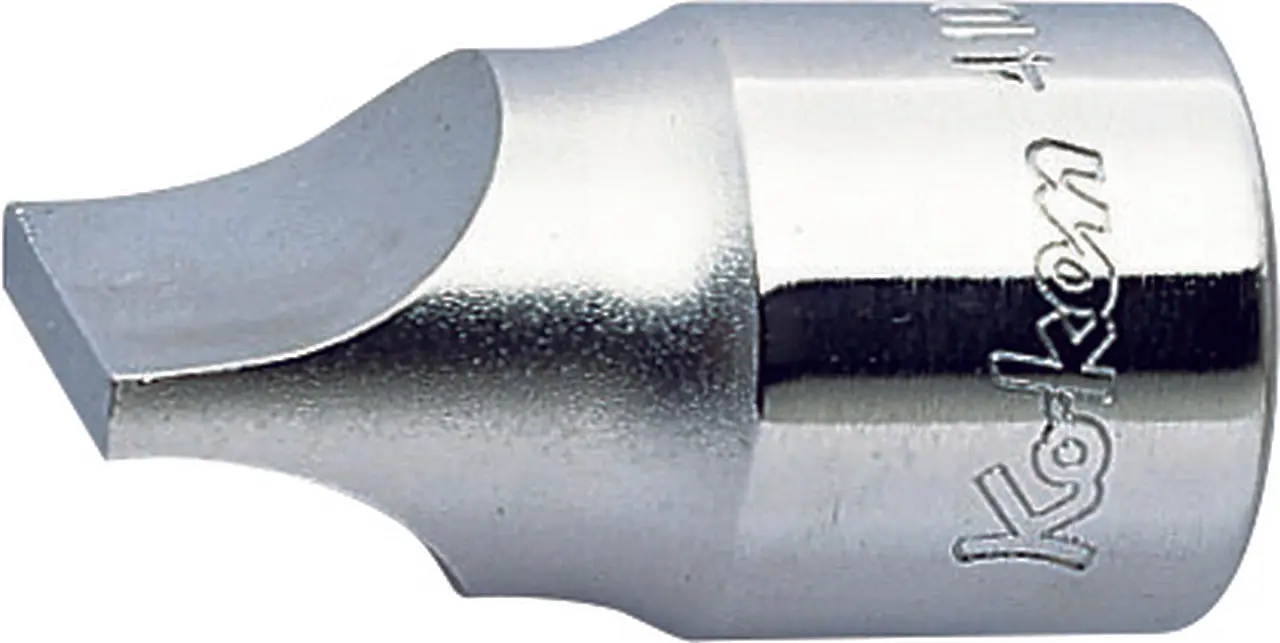 1/2 Sq. Dr. Bit Socket Slotted 3.7 x 30mm Length 40mm