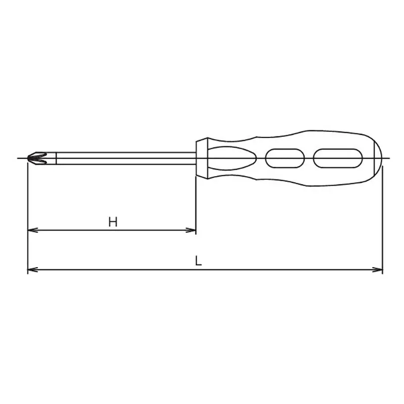Screwdriver Slotted 6mm  Length 310mm - Image 2