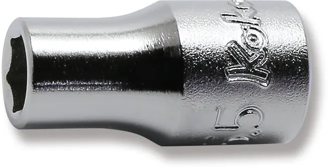 1/4 Sq. Dr. 6 point chrome Metric Socket 5.5mm