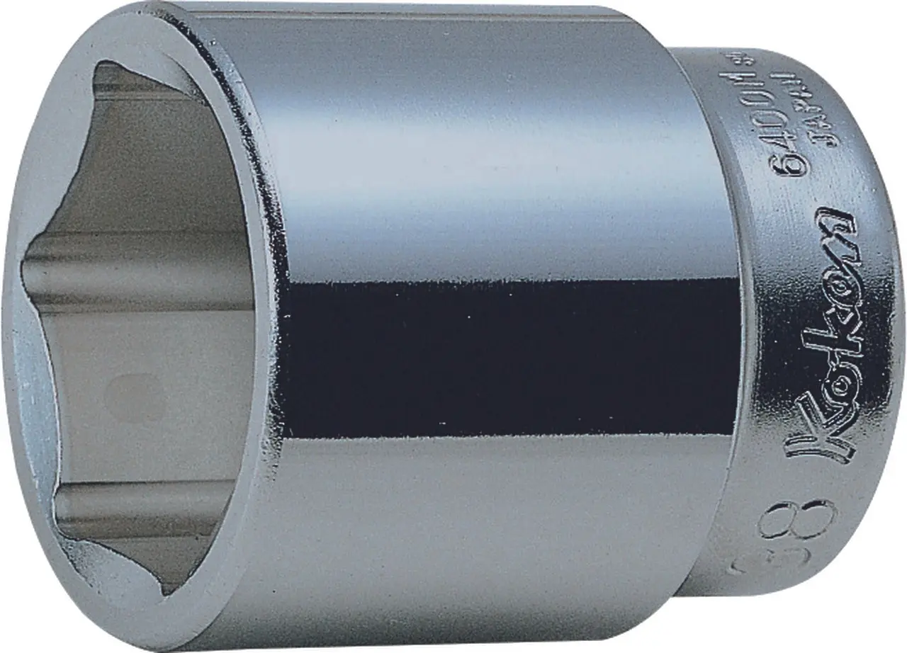3/4 Sq. Dr. Socket  19mm 6 point Length 50mm