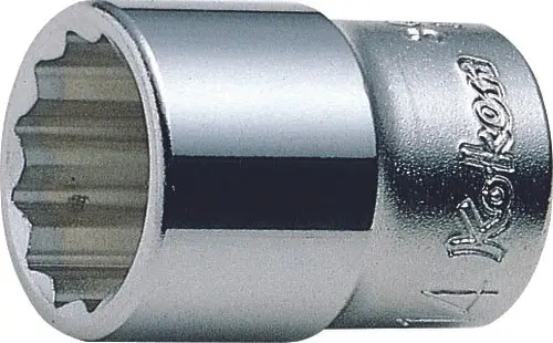 3/8 Sq. Dr. Socket 15mm 12 point Length 28mm