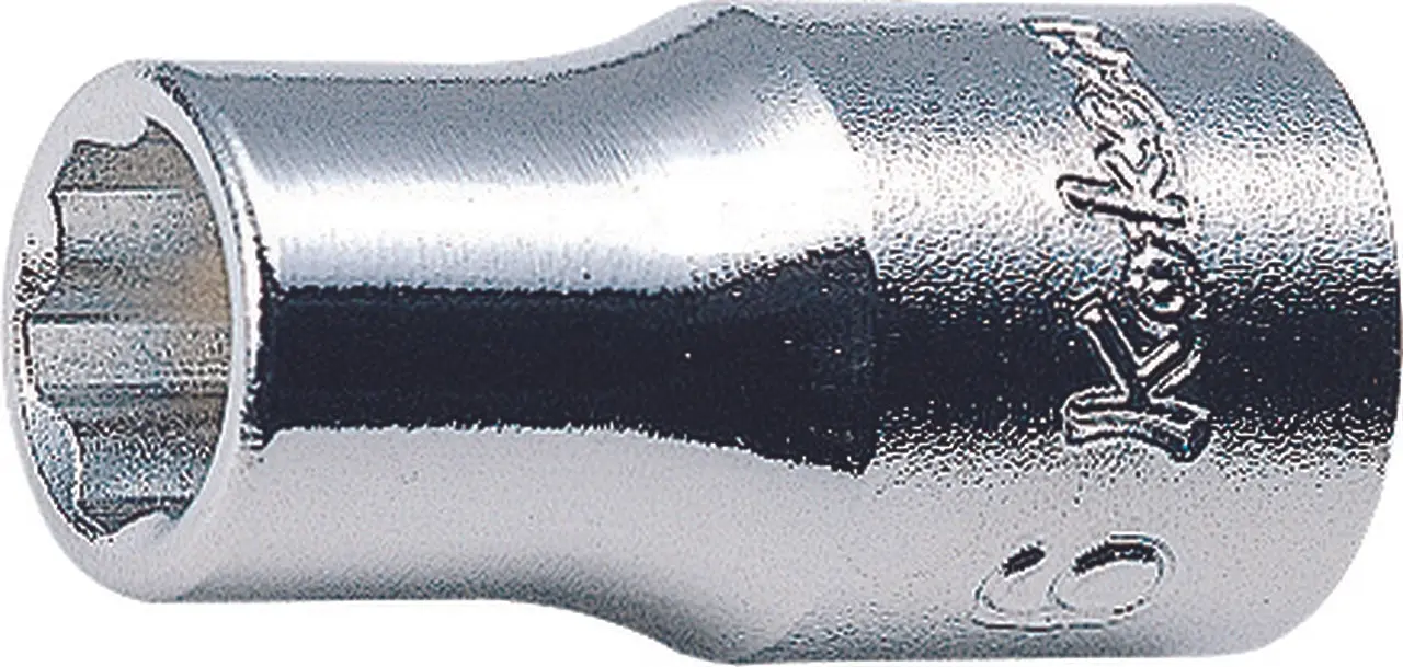 1/4 Sq. Dr. Socket  13mm Surface Length 22mm