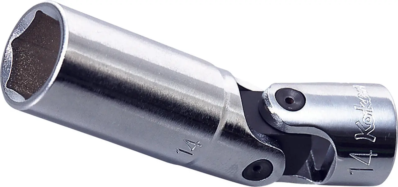 3/8 Sq. Dr. Universal Socket 14mm Length 75mm